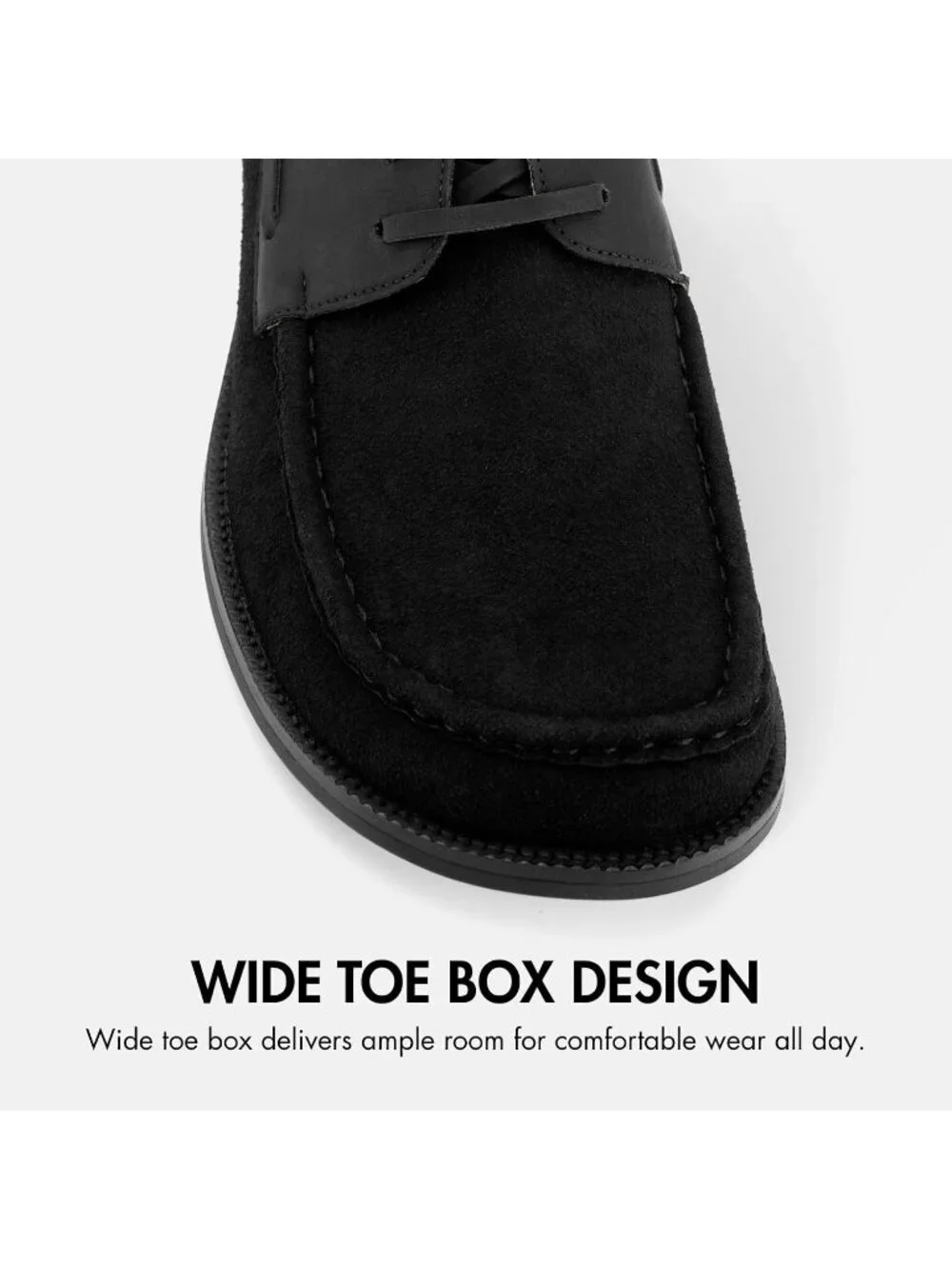 Men's Black Penny Loafer Slip On Dress Causal Shoes Luxury Suede Formal